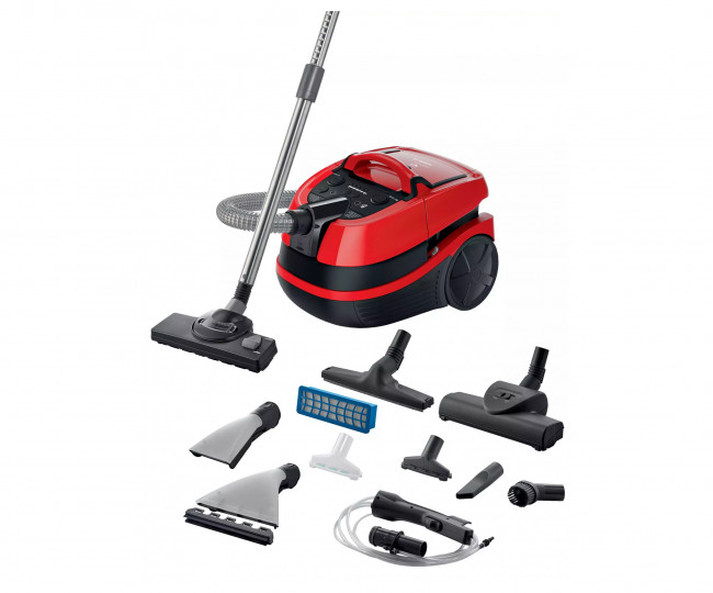 Пылесос моющий с аквафильтром Bosch Serie 4 BWD421PET